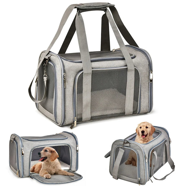 Sac à dos de voyage pour animaux de compagnie Pawsome, approuvé par les compagnies aériennes