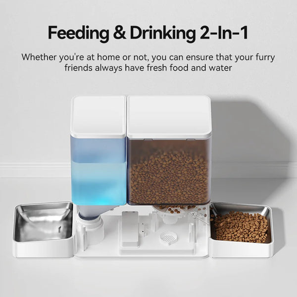 Distributeur et fontaine intelligents pour animaux de compagnie