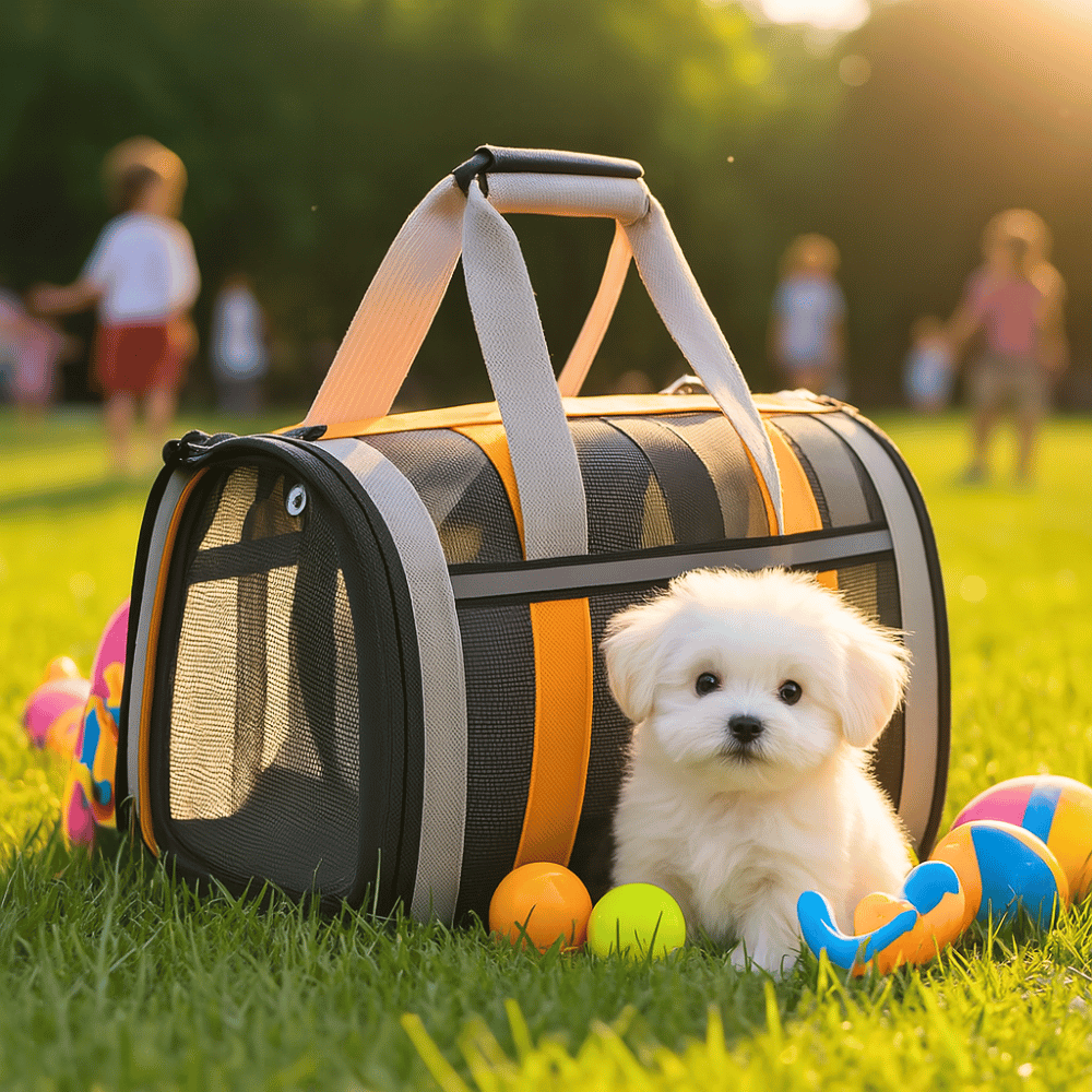  Yappyboo  Cozy Pet Carrying Travel Bag  
