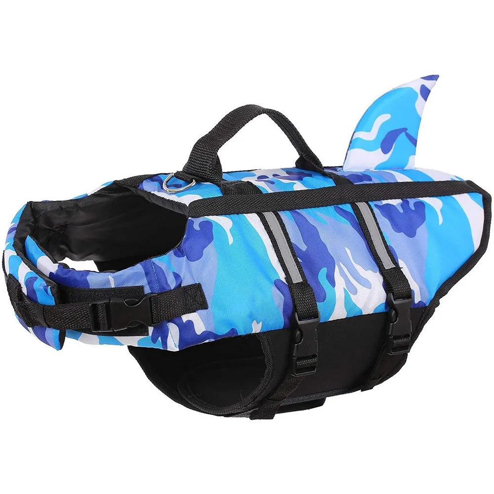 Shark Fin Dog Swim Vest