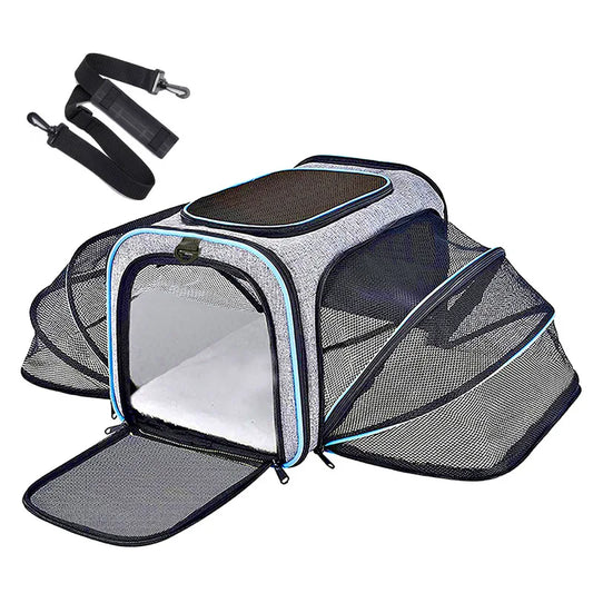 Expandable Cozy Pet Travel Carrier