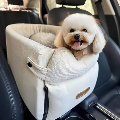 Cozy Dog Console Car Seat - Yappyboo 