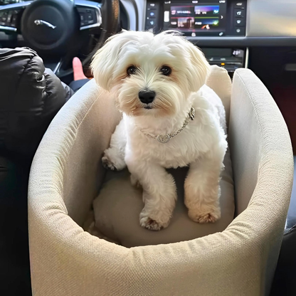 Cozy Dog Console Car Seat - Yappyboo 