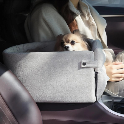 Cozy Dog Console Car Seat - Yappyboo 