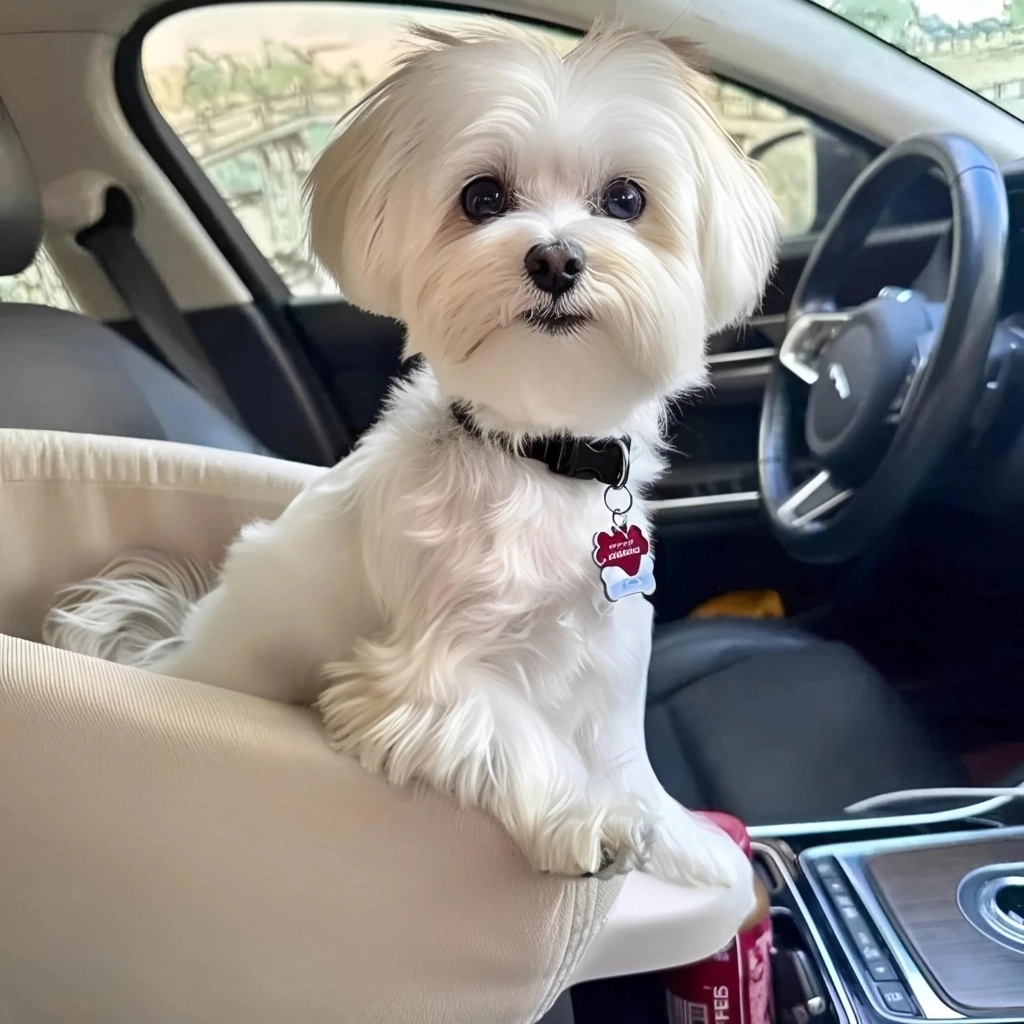 Cozy Dog Console Car Seat - Yappyboo 